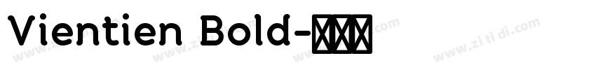 Vientien Bold字体转换 Vientien Bold字体转换